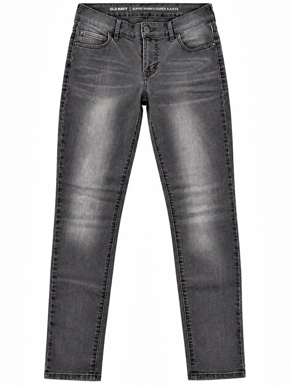 Old Navy Rockstar Super Skinny Jeans Gray Size 4
